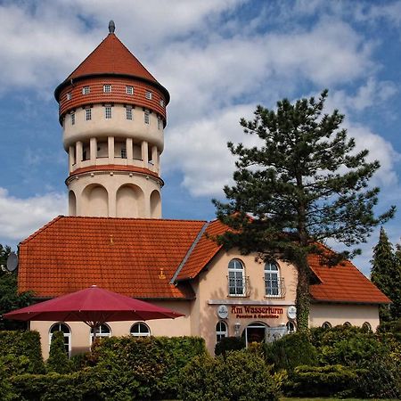 Am Wasserturm Pension Bad Muskau Eksteriør bilde