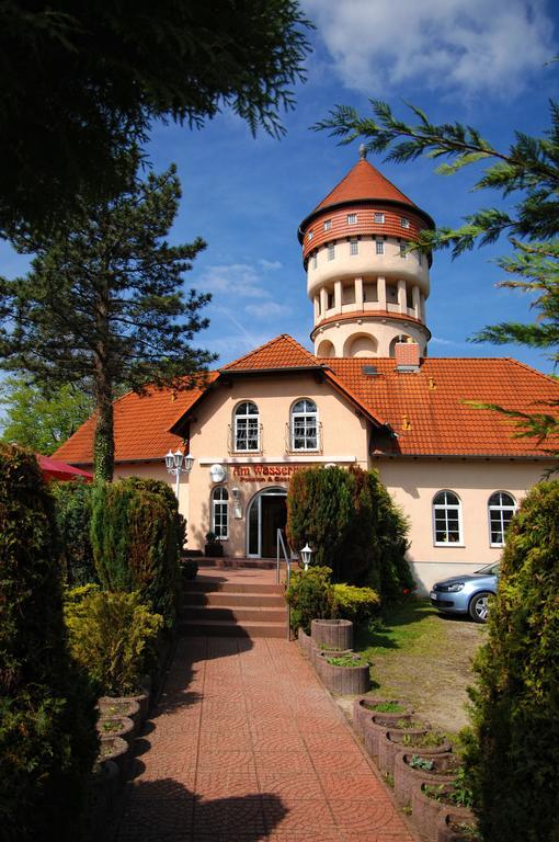 Am Wasserturm Pension Bad Muskau Eksteriør bilde