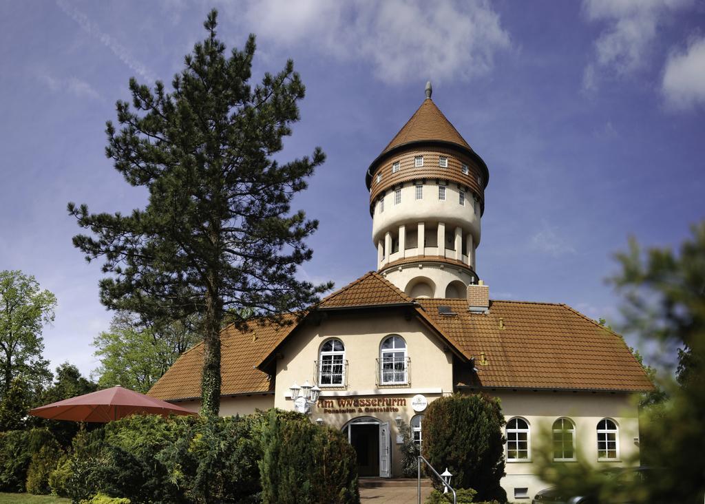Am Wasserturm Pension Bad Muskau Eksteriør bilde